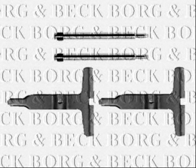 BORG & BECK bbk1401 -  Комплектующие, колодки дискового тормоза